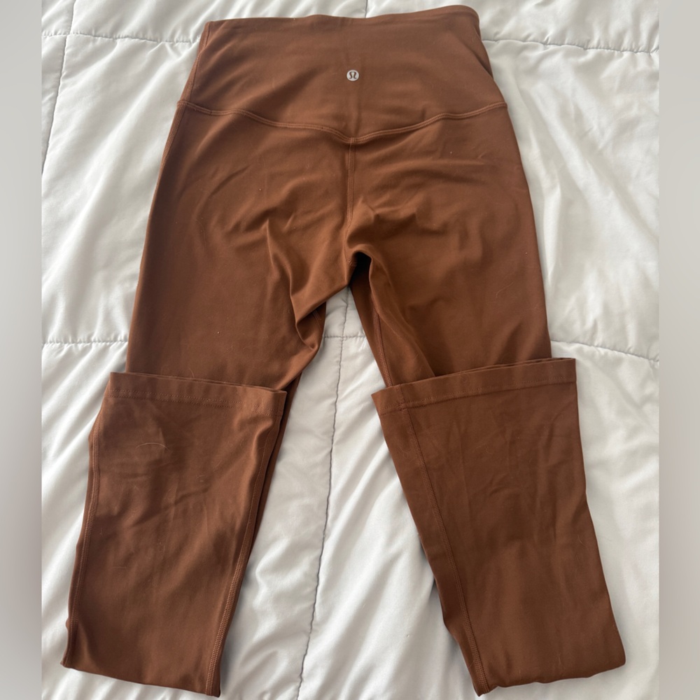 LIKE NEW lululemon high rise mini flare leggings